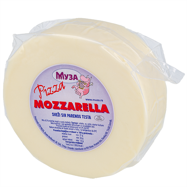 Kačkavalj pizza Mozzarela 45%mm
