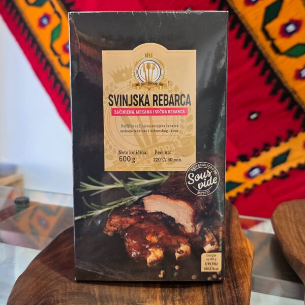 Svinjska rebra 600 g