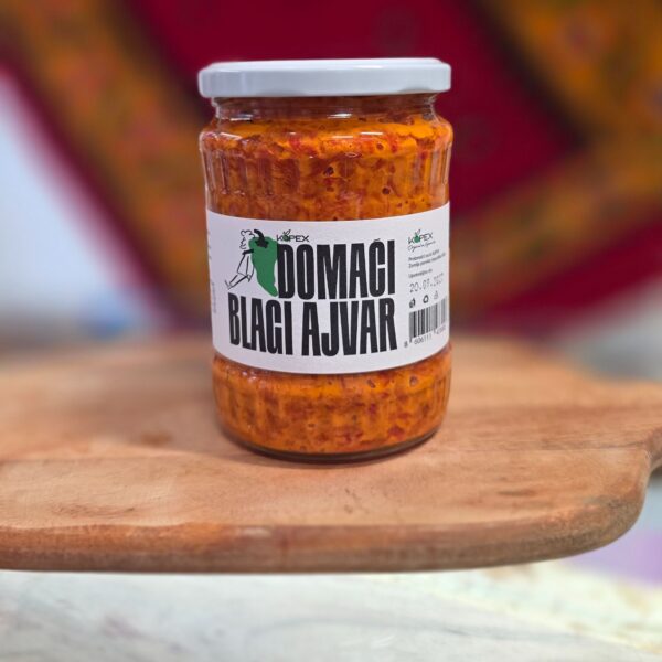 Domaći ajvar blagi 580gr